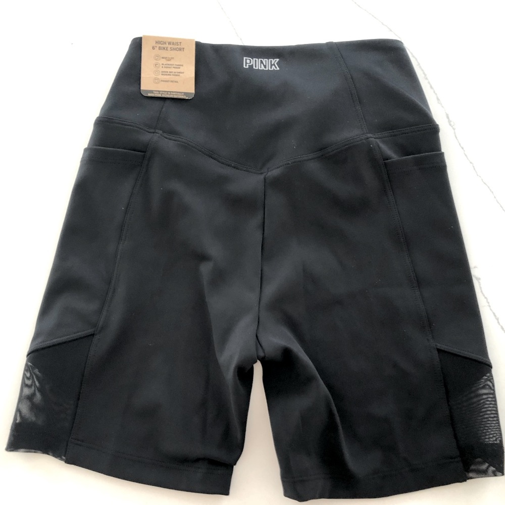 Victoria secret black biker short XS